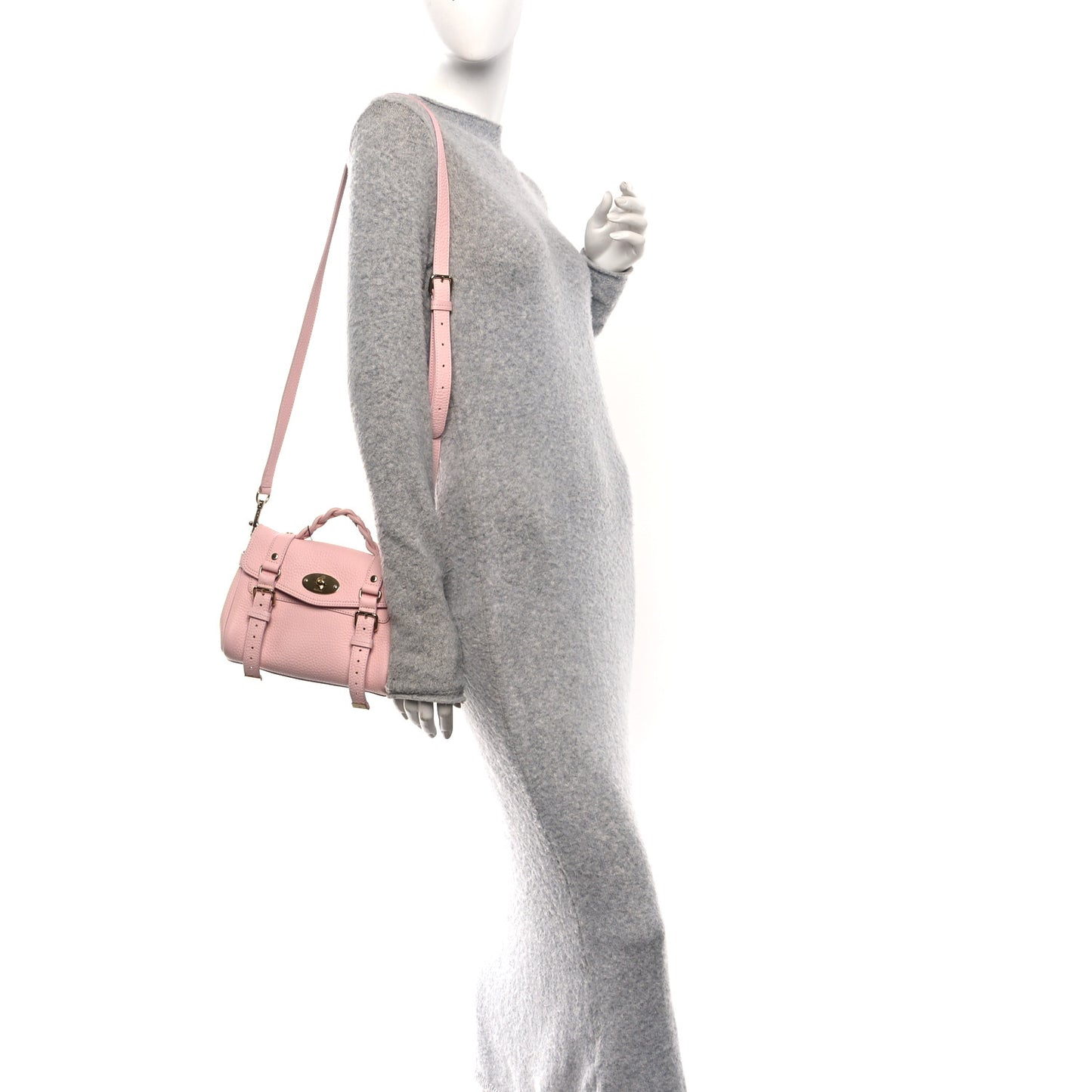 Heavy Grain Mini Alexa Powder Rose