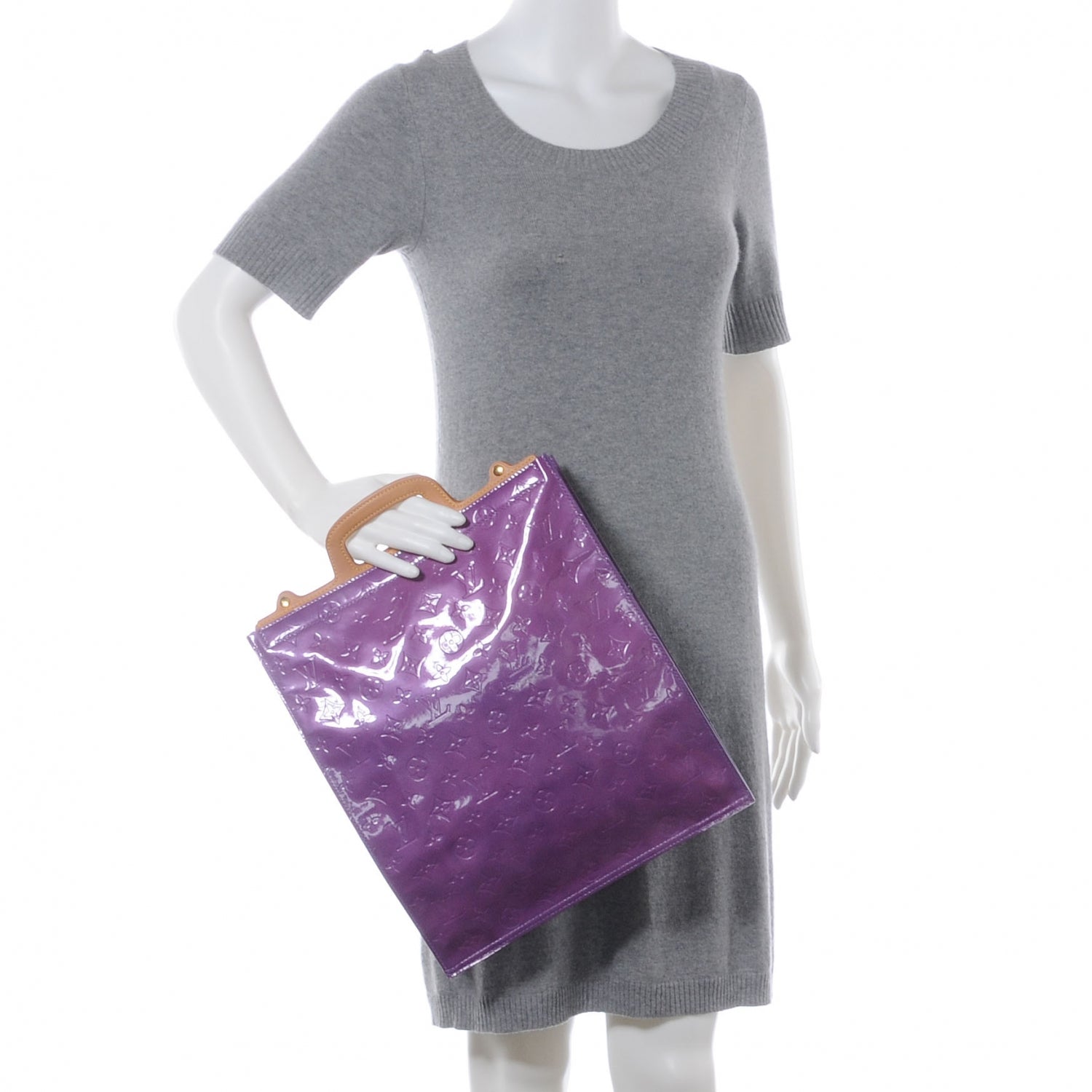 Louis Vuitton Vernis Stanton Purple 2 of 9