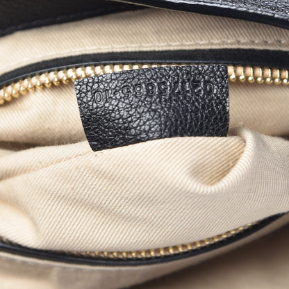 Chloe Grained Lambskin Calfskin Small Lexa Shoulder Bag Black 8 of 10