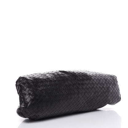 Bottega Veneta Nappa Maxi Intreccio The Pouch Oversized Clutch Black 4 of 9