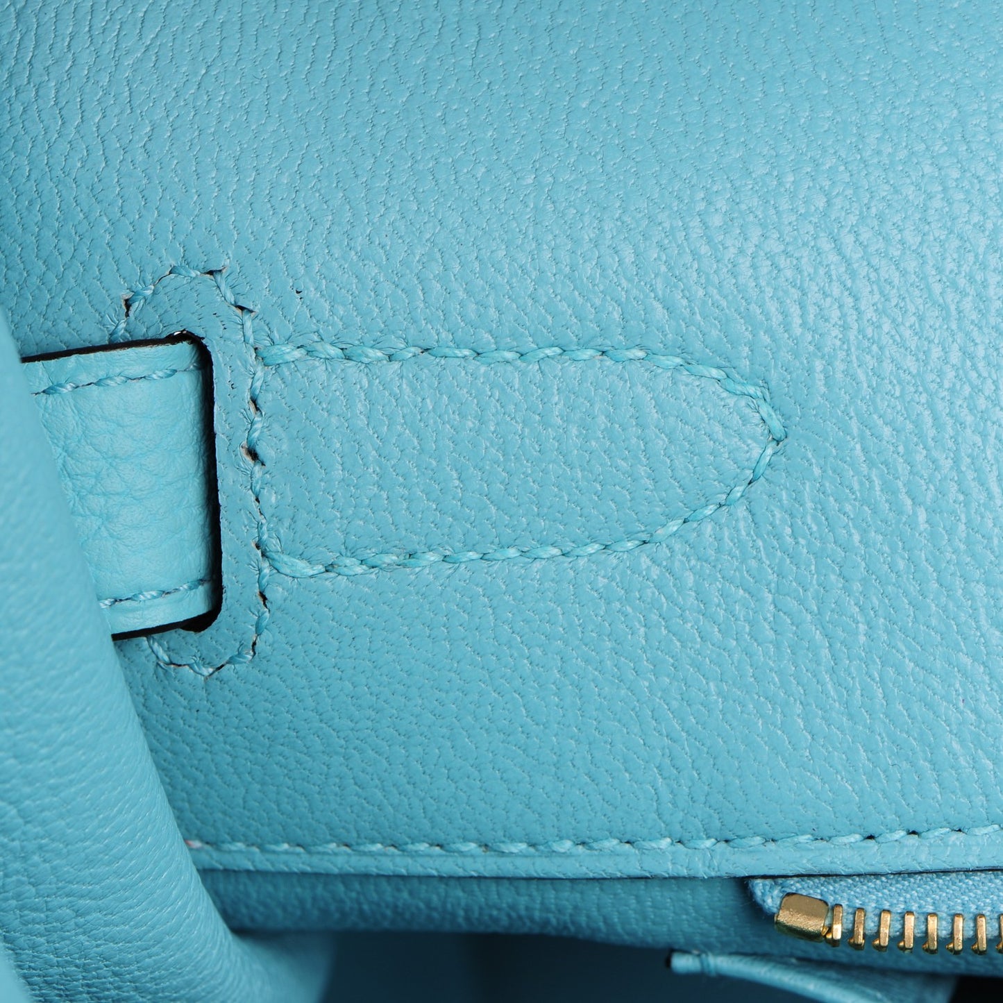Togo Birkin 35 Bleu Atoll
