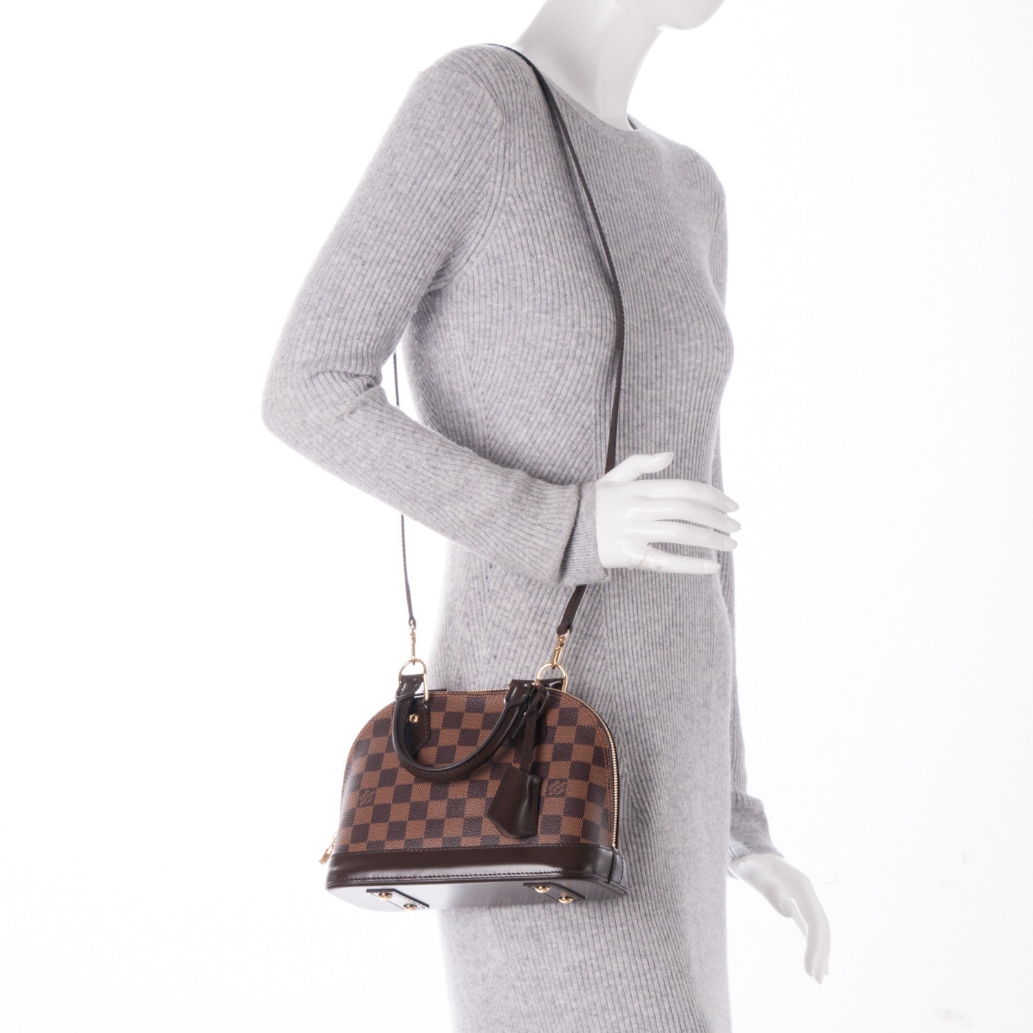 Louis Vuitton Damier Ebene Alma BB 2 of 6