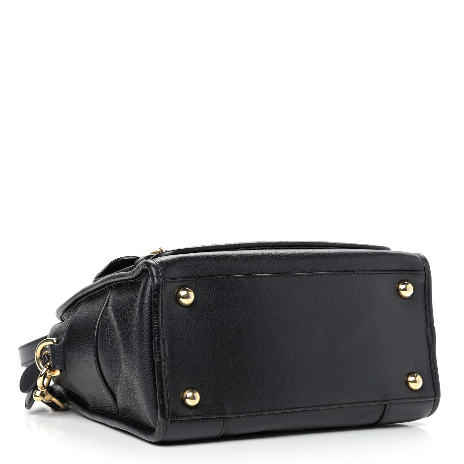 Loewe Grained Calfskin Cruz Tote Black 4 of 11