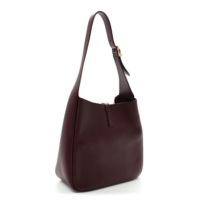 Saint Laurent Smooth Calfskin Small Le 5 A 7 Soft Hobo Rouge Legion 3 of 9
