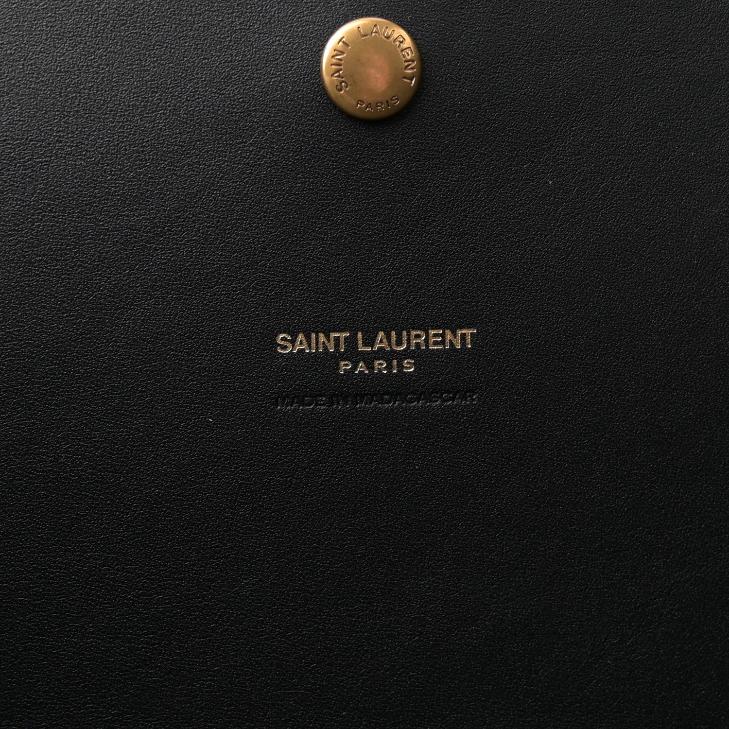 Saint Laurent Raffia Logo Tote Black 6 of 9