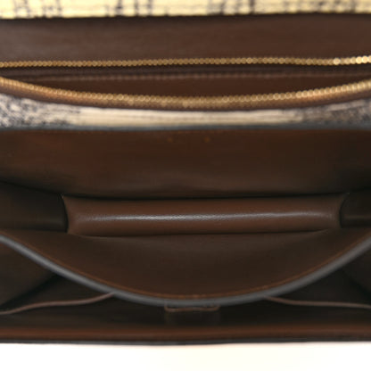 Celine Lizard Medium Classic Box Flap Bag Natural 5 of 10