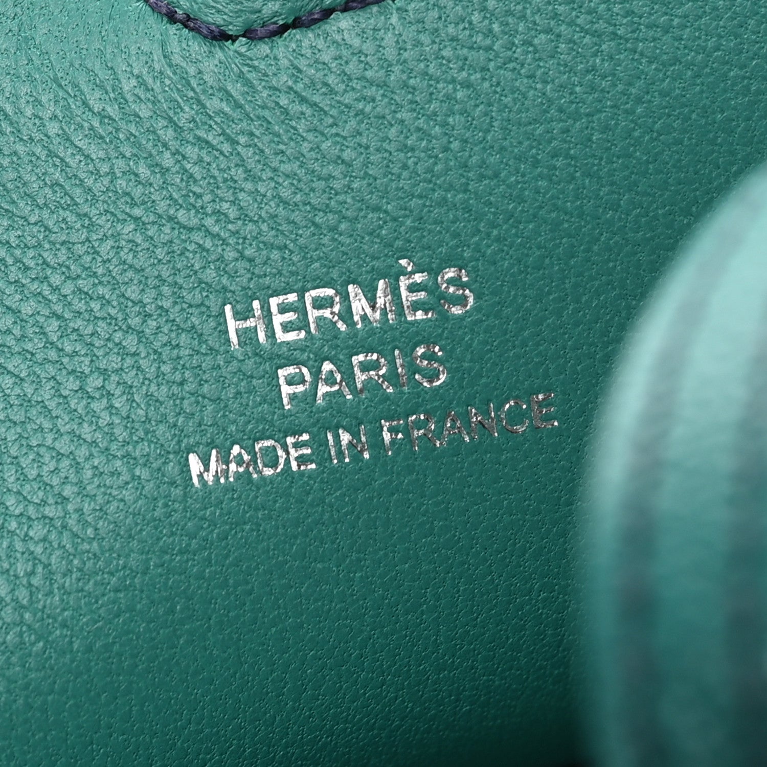 Hermes Chevre Mysore In-The-Loop Phone To Go PM Case Bleu Paon 5 of 7