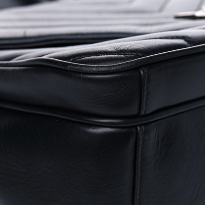 Saint Laurent Calfskin Y Quilted Monogram Loulou Shoulder Bag Black 5 of 10