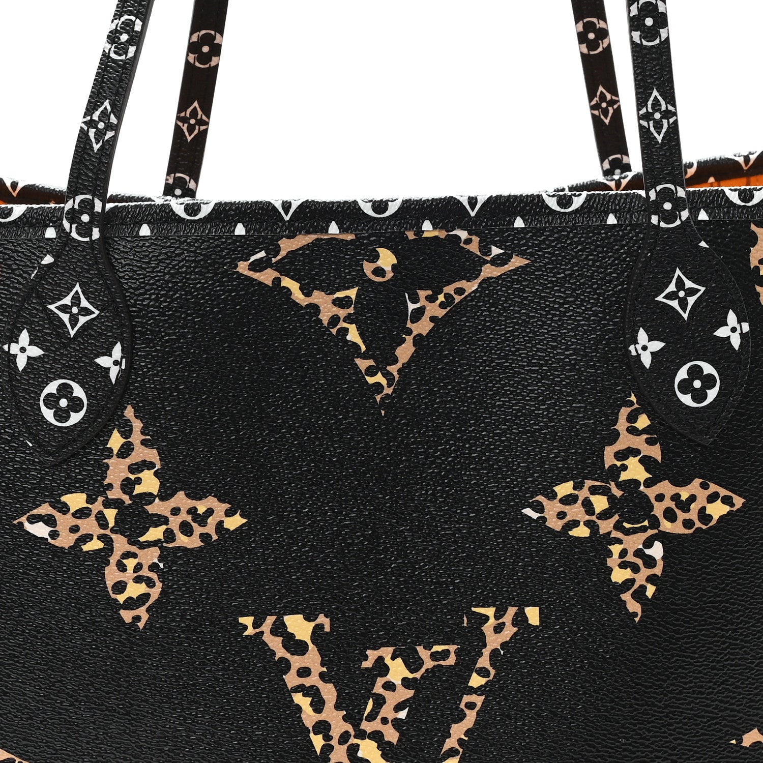 Louis Vuitton Monogram Giant Jungle Neverfull MM Black 9 of 11