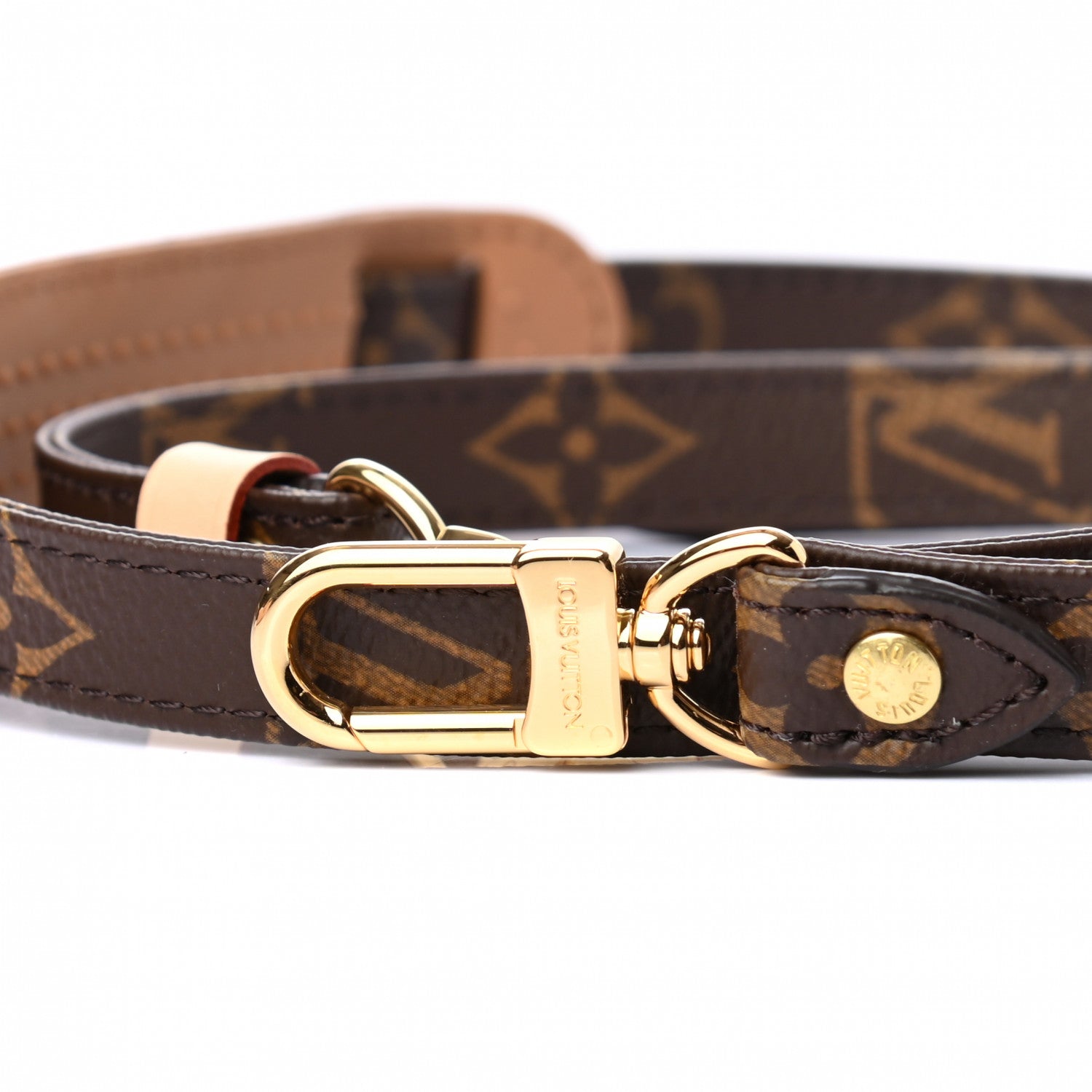 Louis Vuitton Monogram 16mm Adjustable Shoulder Strap 3 of 3