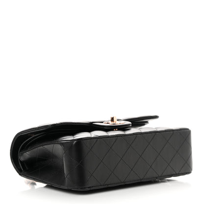 Chanel Lambskin Quilted Small Double Flap Black 4 of 16