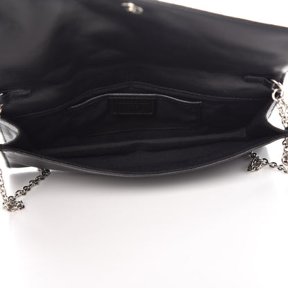 Christian Dior Lambskin Cannage Lady Dior Convertible Clutch Black 5 of 8