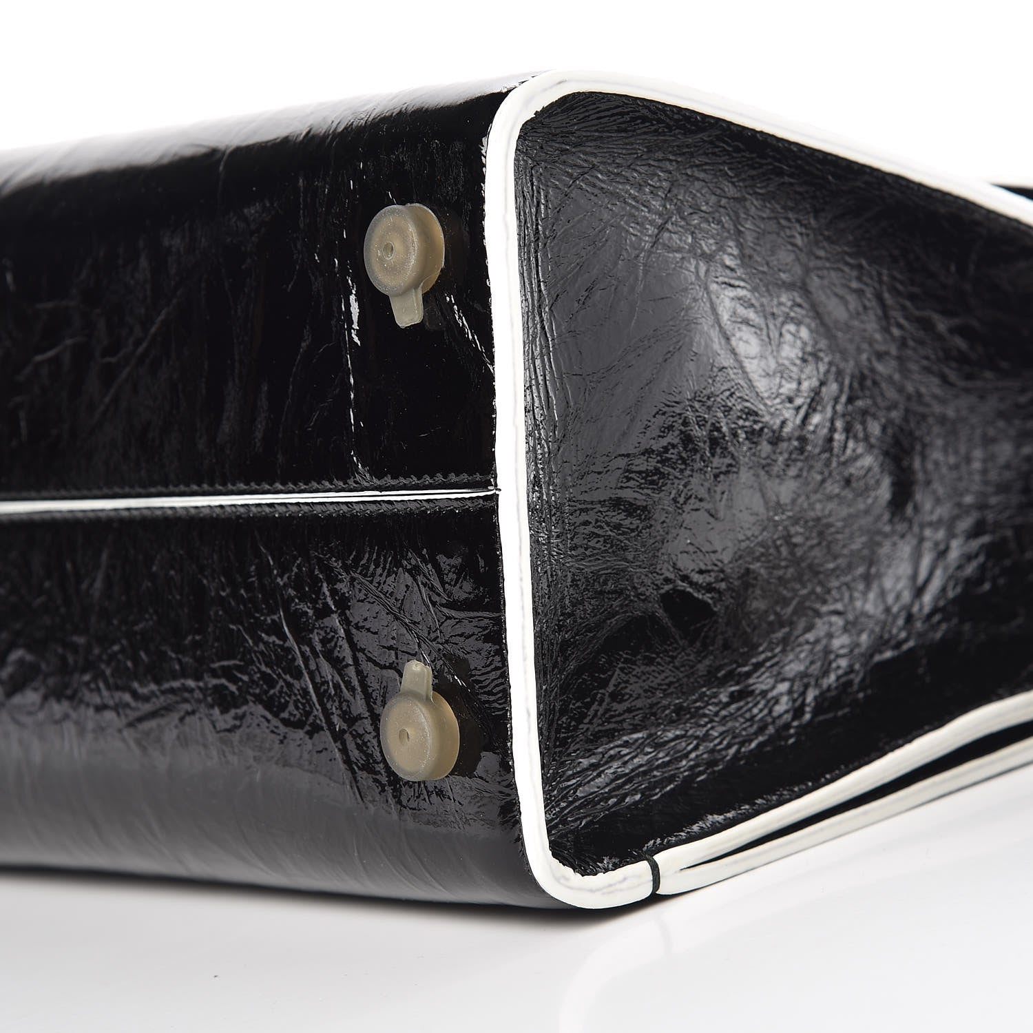 Christian Dior Crinkled Calfskin Medium Diorever Flap Black 11 of 11