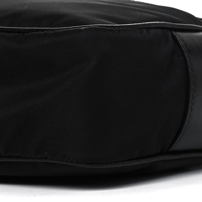 Prada Tessuto Nylon Studded New Vela Shoulder Bag Black Fuoco 5 of 8