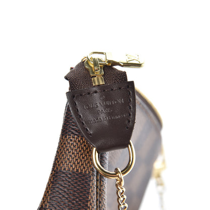 Louis Vuitton Damier Ebene Mini Pochette Accessories 6 of 8