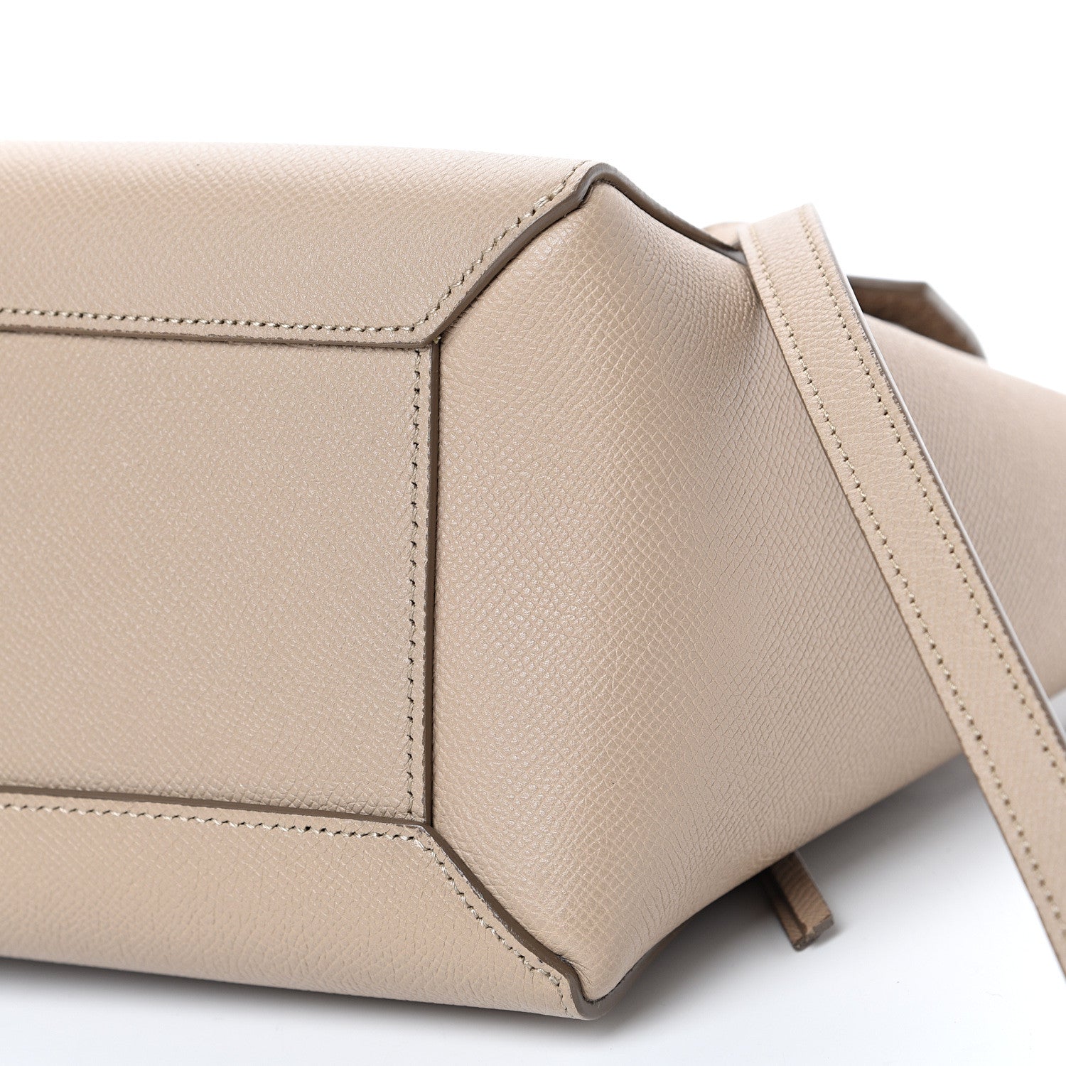 Celine Grained Calfskin Micro Belt Bag Light Taupe 10 of 11