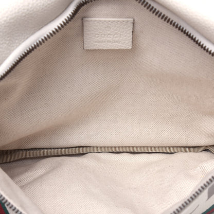 Gucci Grained Calfskin Logo Belt Bag White 9 of 12