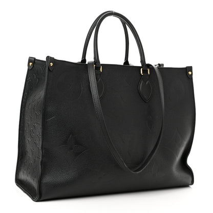 Louis Vuitton Empreinte Monogram Giant Onthego GM Black 3 of 17