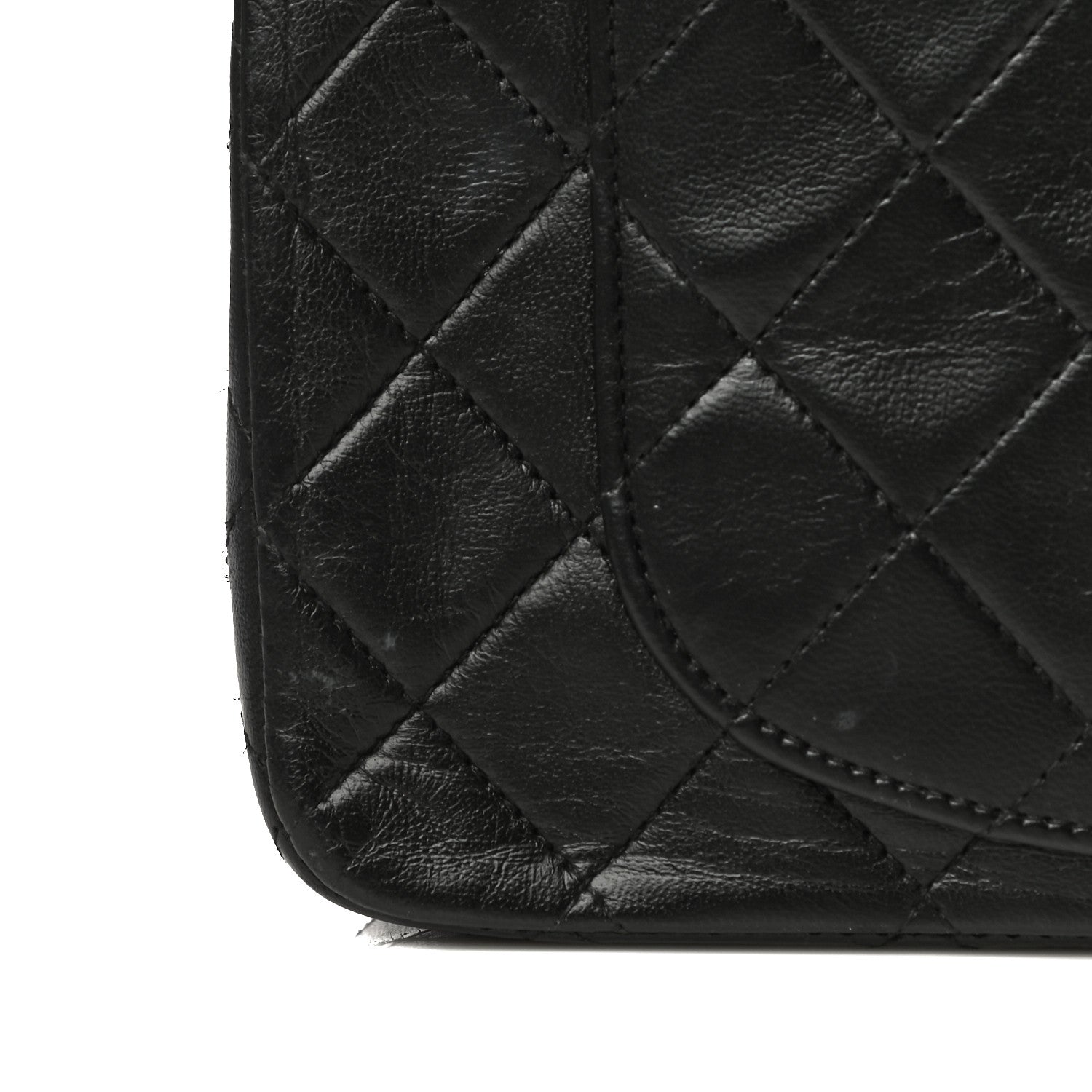 Chanel Lambskin Quilted Small Double Flap Black 26 of 28