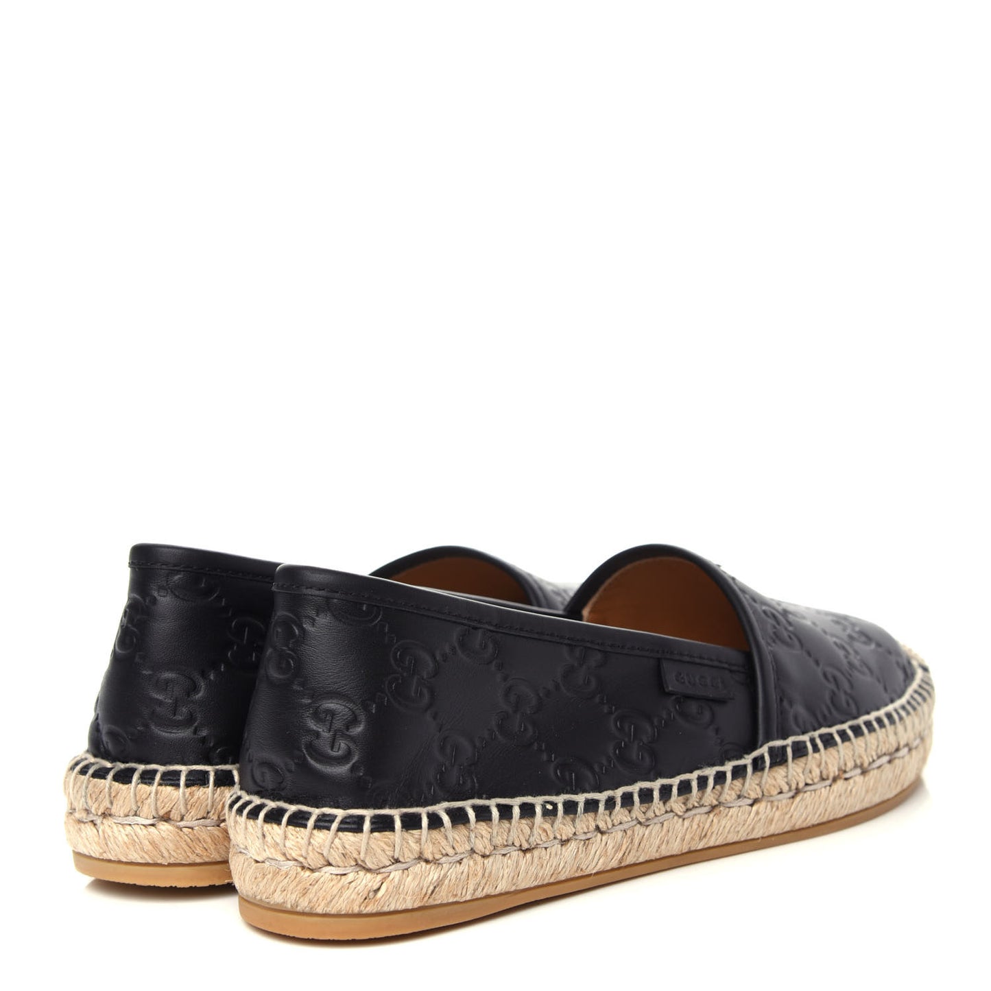 Guccissima Signature Espadrilles 36 Black