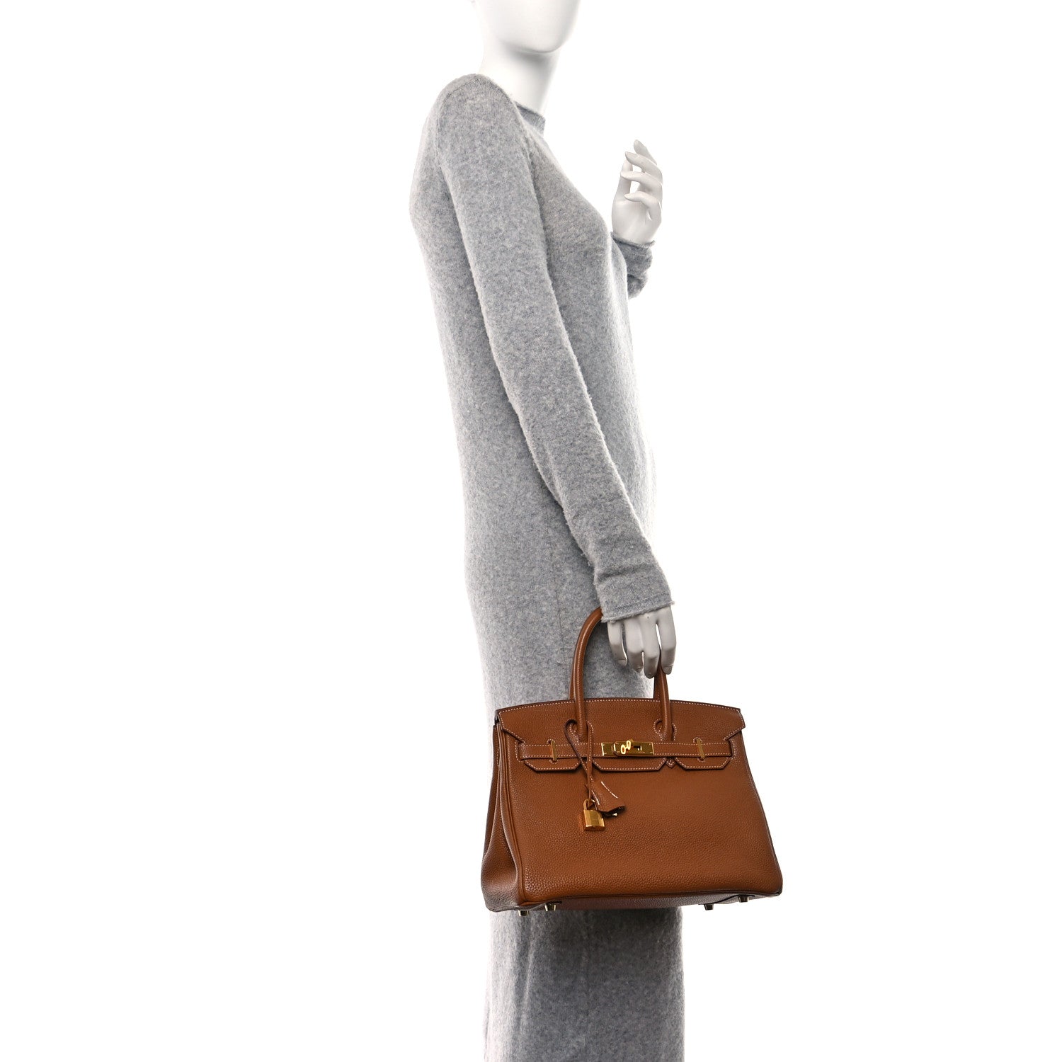 Hermes Togo Birkin 30 Gold 2 of 14