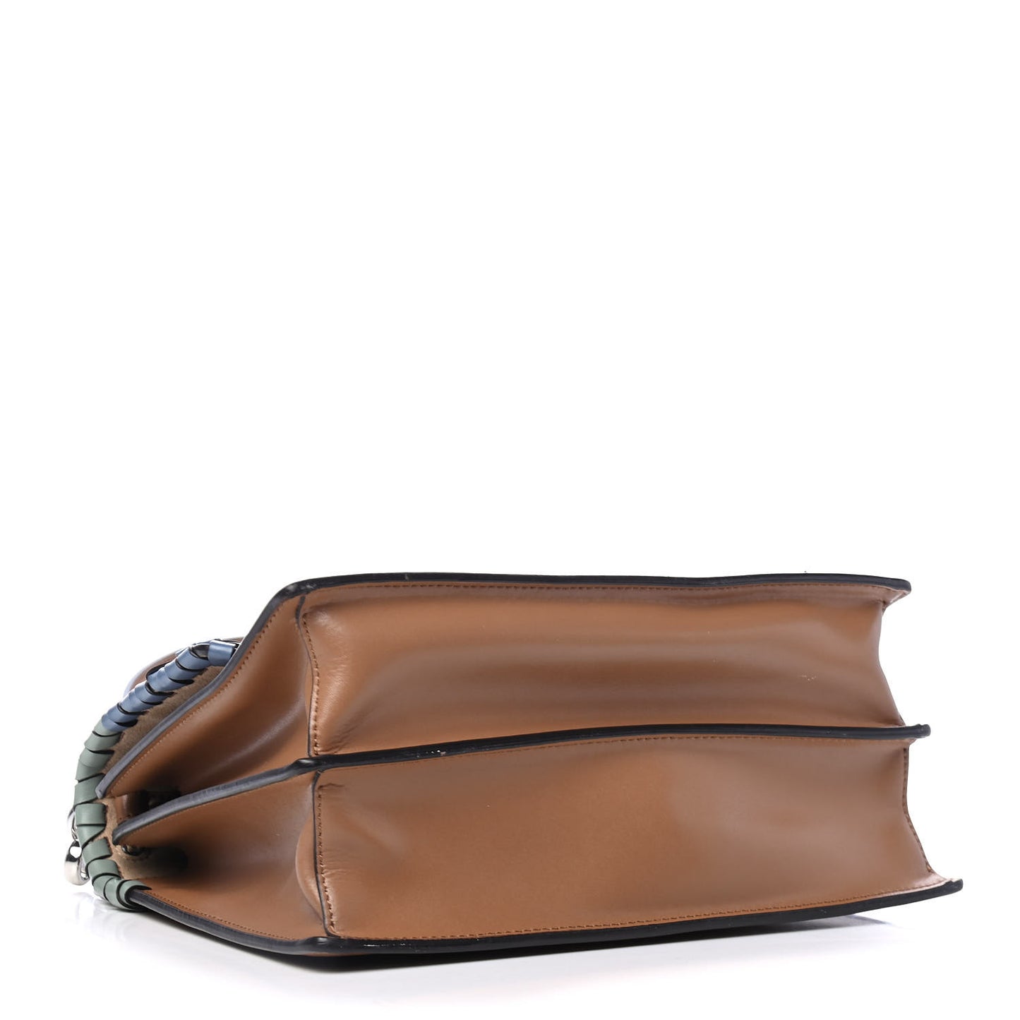 Vitello Liberty Whipstitch Bow Kan I Shoulder Bag Orzo Multicolor