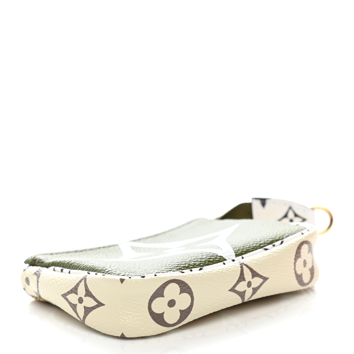 Louis Vuitton Monogram Giant Micro Pochette Accessories Kaki White 4 of 7
