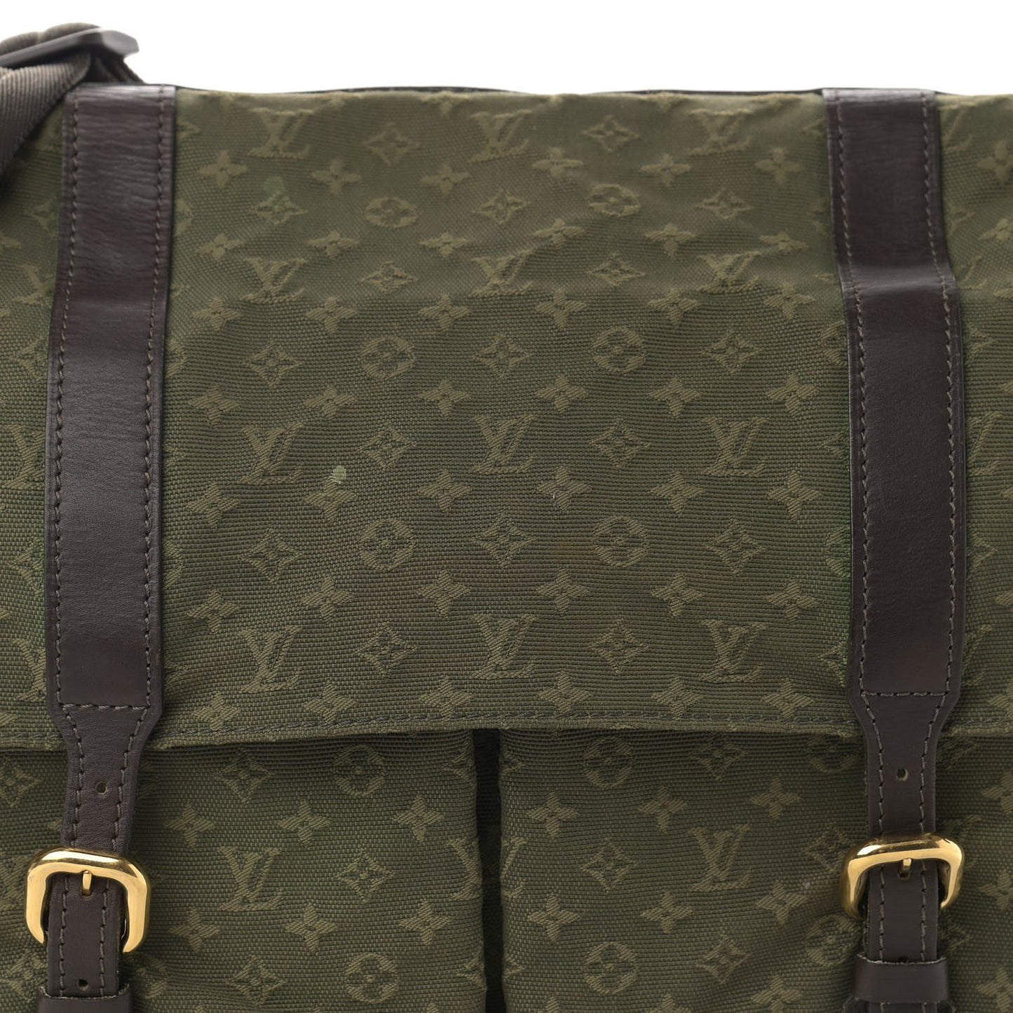 Mini Lin Sac a Langer Diaper Bag Kaki