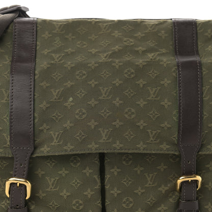 Louis Vuitton Mini Lin Sac a Langer Diaper Bag Kaki 9 of 17