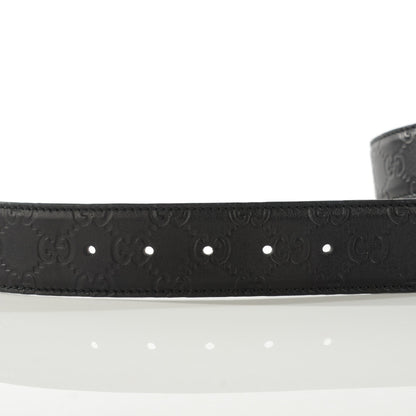 Gucci Guccissima Interlocking G 40mm Belt 85 34 Black 7 of 7