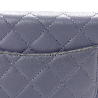 Chanel Lambskin Quilted Wallet On Chain WOC Lavender 15 of 15
