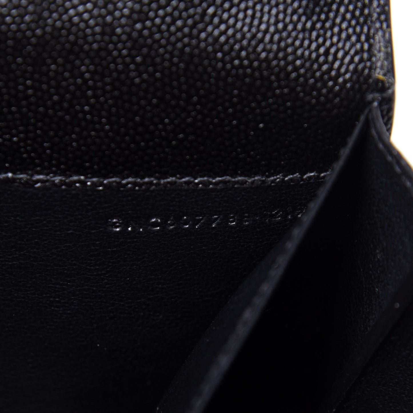 Grain De Poudre Uptown Chain Wallet Black