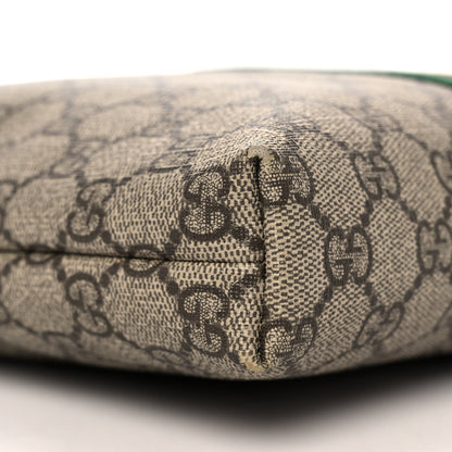 Gucci GG Supreme Monogram Web Messenger Bag Black 5 of 9