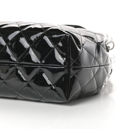Chanel Patent Quilted Large Coco Shine Accordion Flap Black 10 of 11