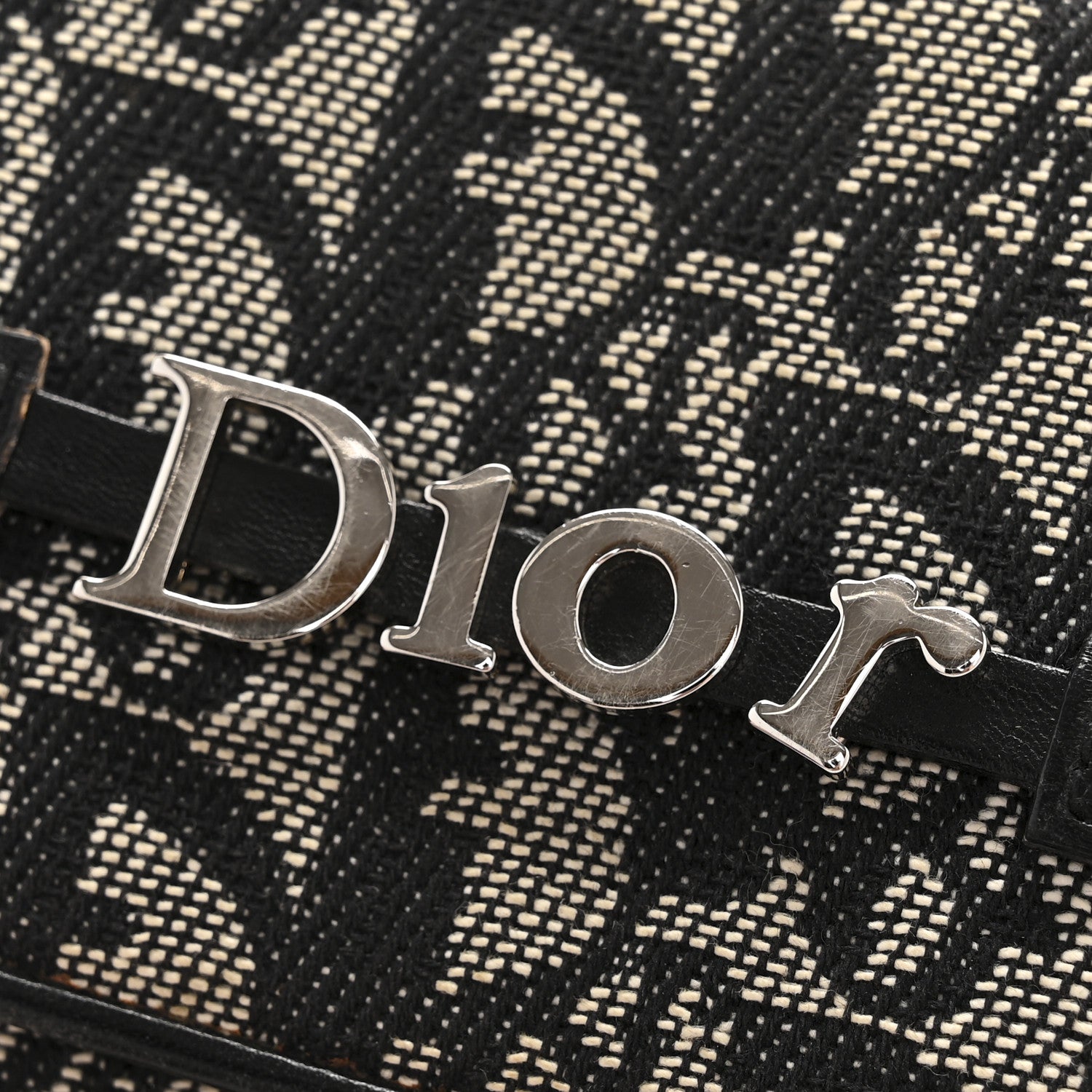 Christian Dior Monogram Trotter Wallet Black 9 of 10