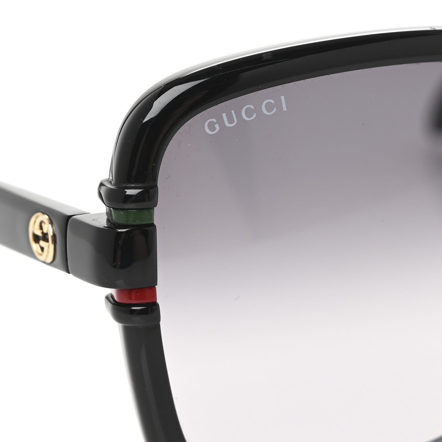 Acetate Interlocking G Square Sunglasses GG1066S Black