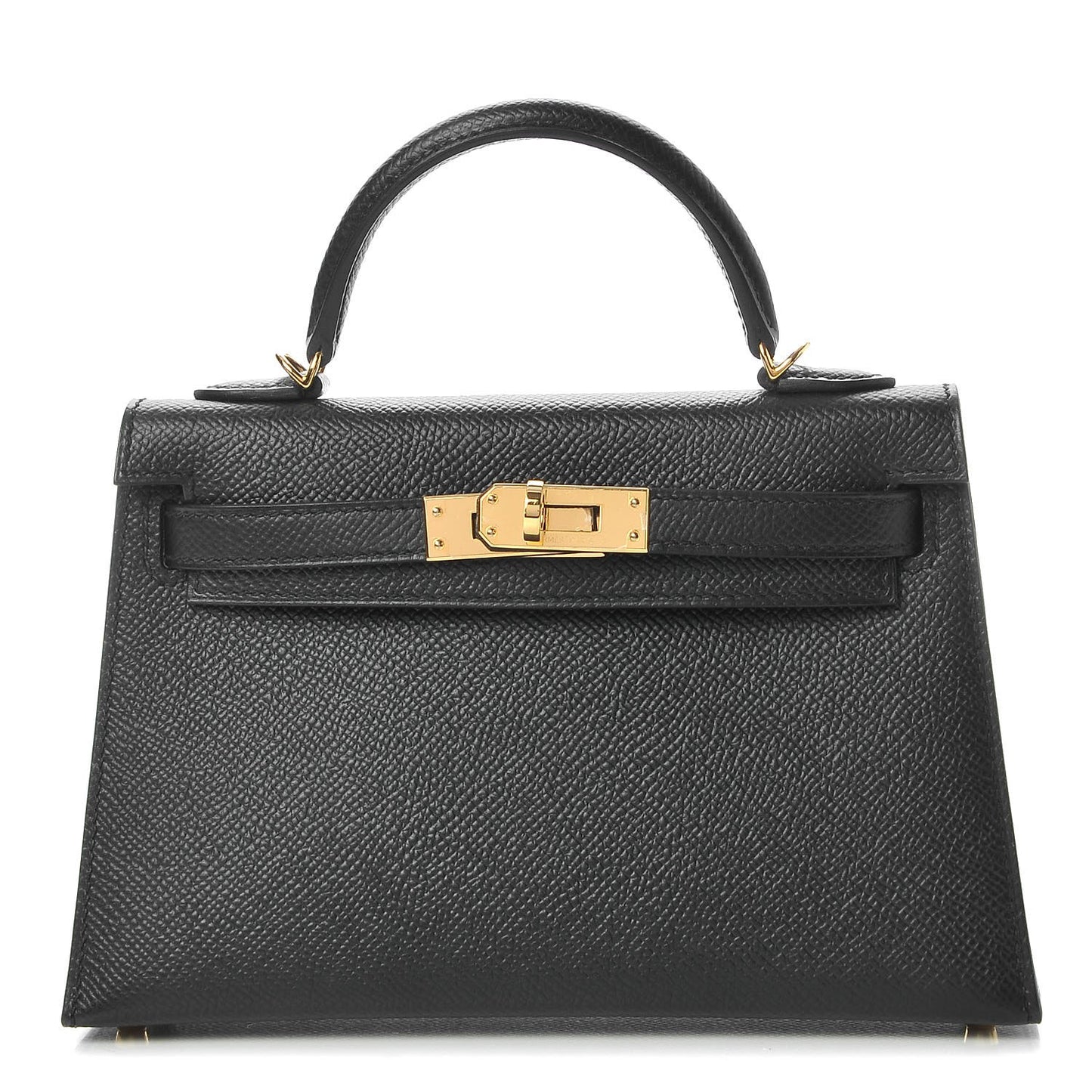 Epsom Mini Kelly Sellier 20 Black