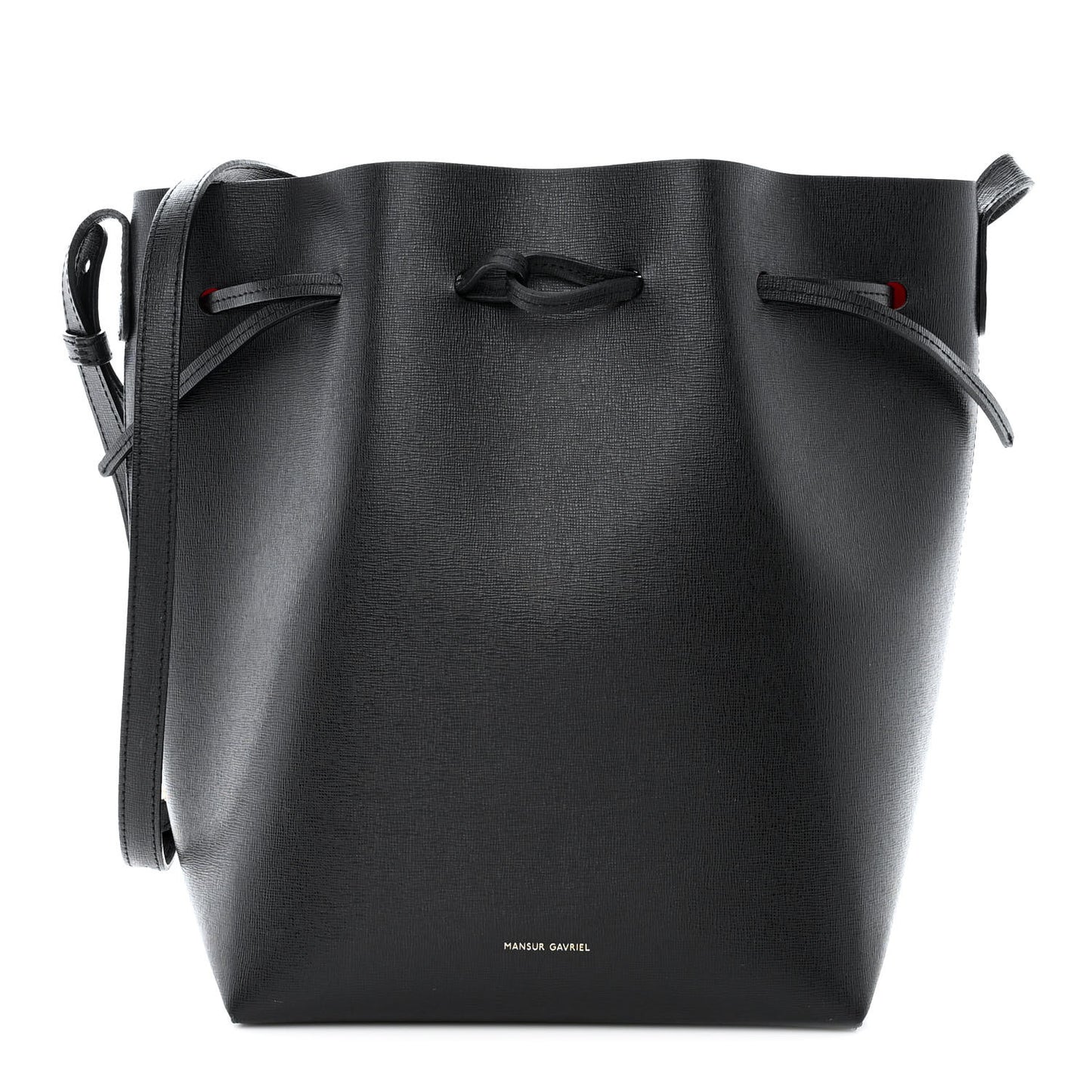 Saffiano Bucket Bag Black Flamma