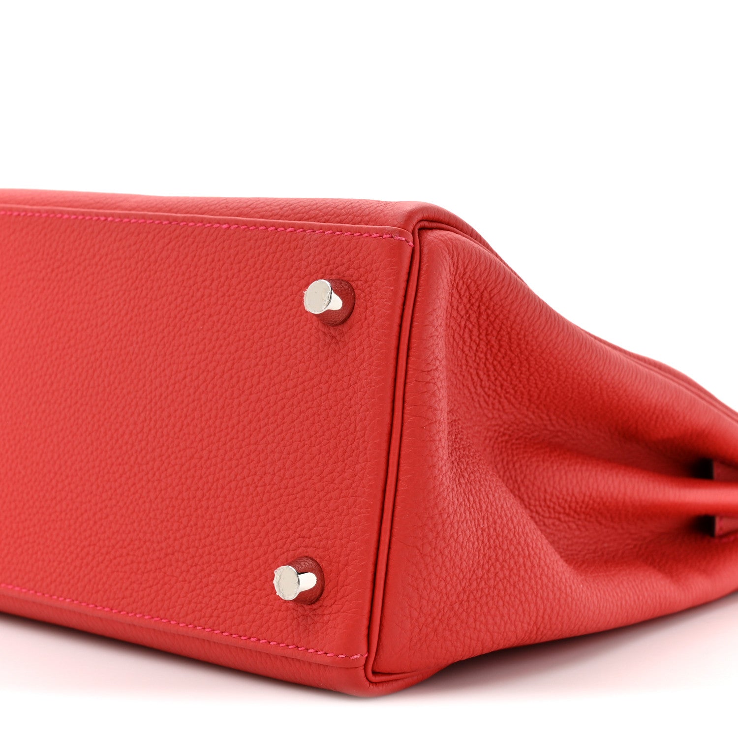 Hermes Togo Kelly Retourne 28 Geranium 9 of 10