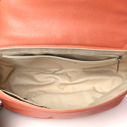 Chanel Caviar Half Moon Large Flap Pink 5 of 11