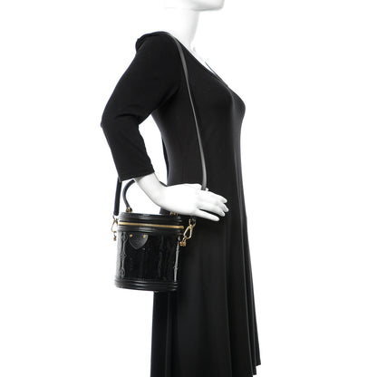 Louis Vuitton Vernis Cannes Black 2 of 7