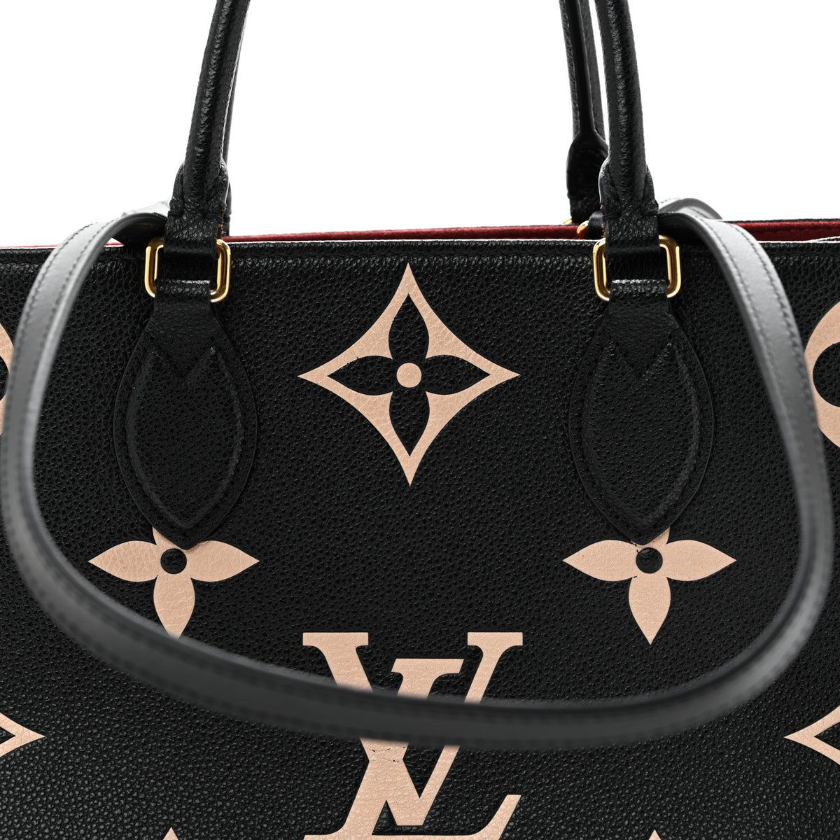 Empreinte Monogram Giant Onthego MM Black Beige