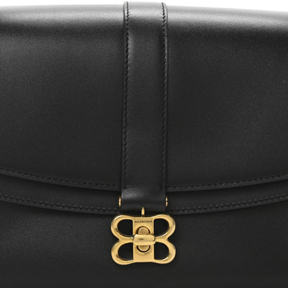 Balenciaga Classic Calfskin Medium Lady Flap Bag Black 8 of 10