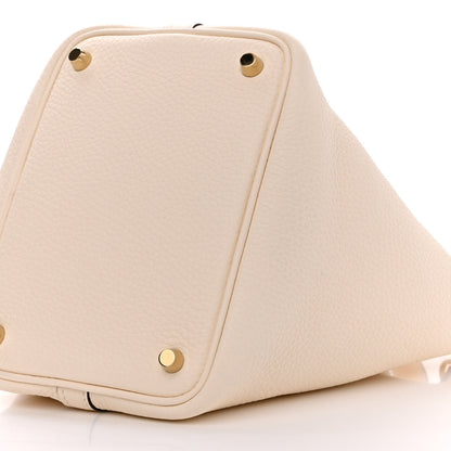 Hermes Taurillon Clemence Picotin Lock 18 PM Nata 10 of 10
