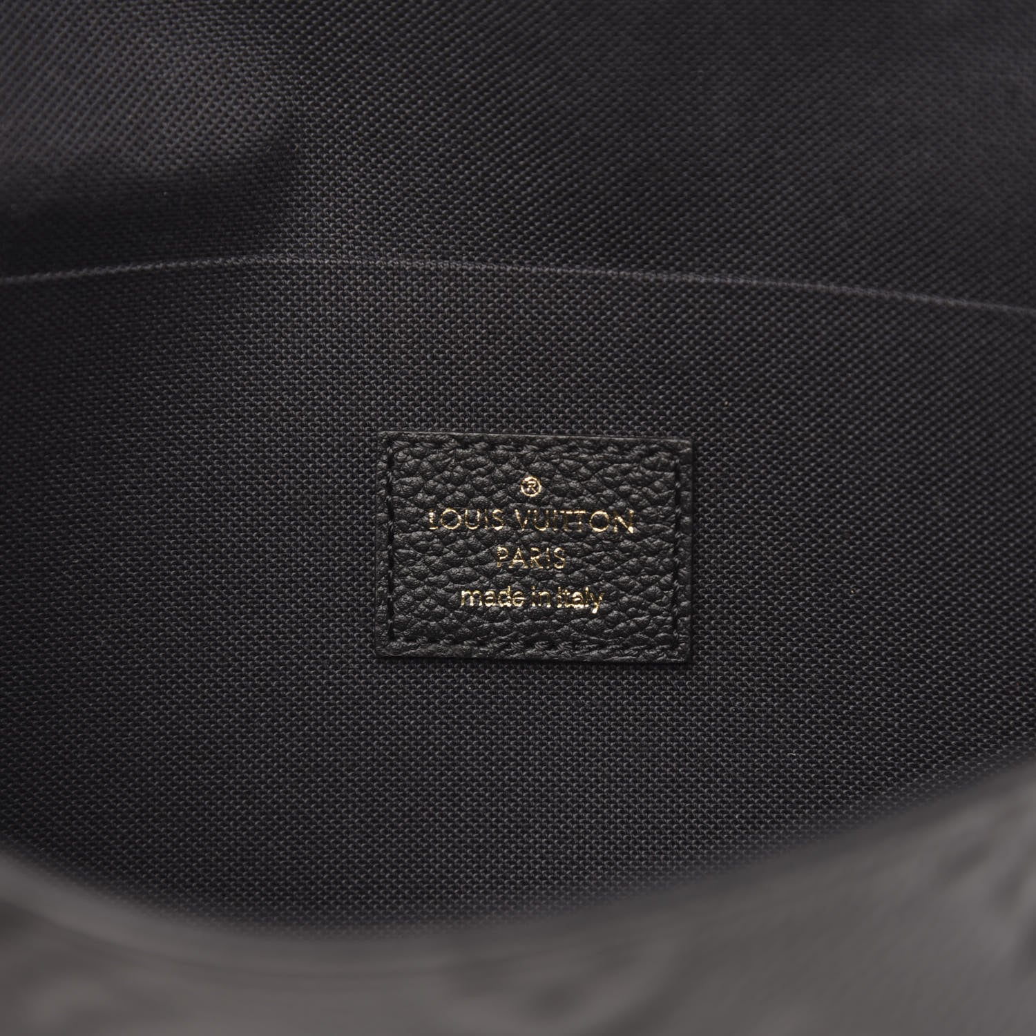 Louis Vuitton Empreinte Pochette Felicie Chain Wallet Black 6 of 9