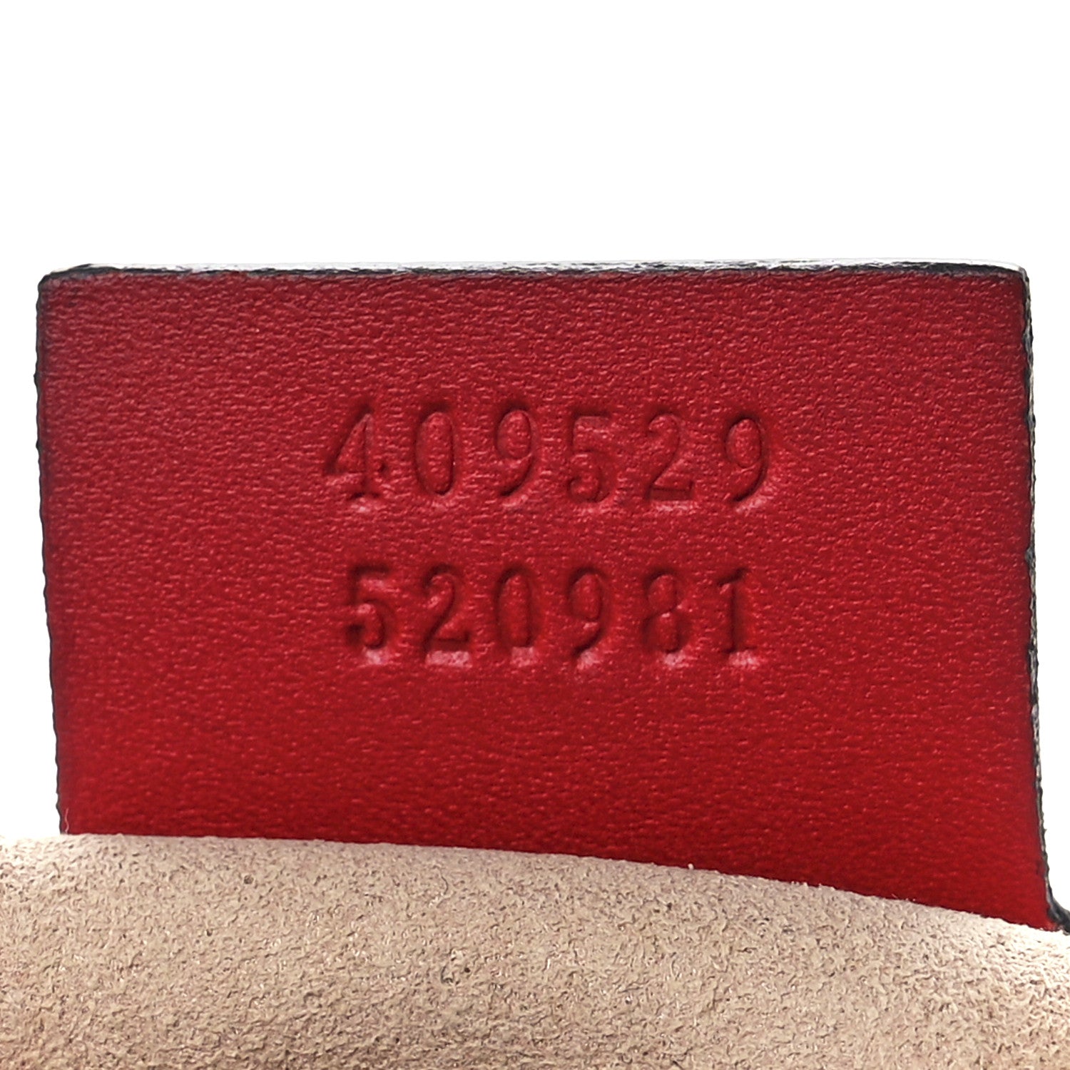 Gucci GG Supreme Monogram Kingsnake Heart Embroidered Small Boston Red 8 of 13