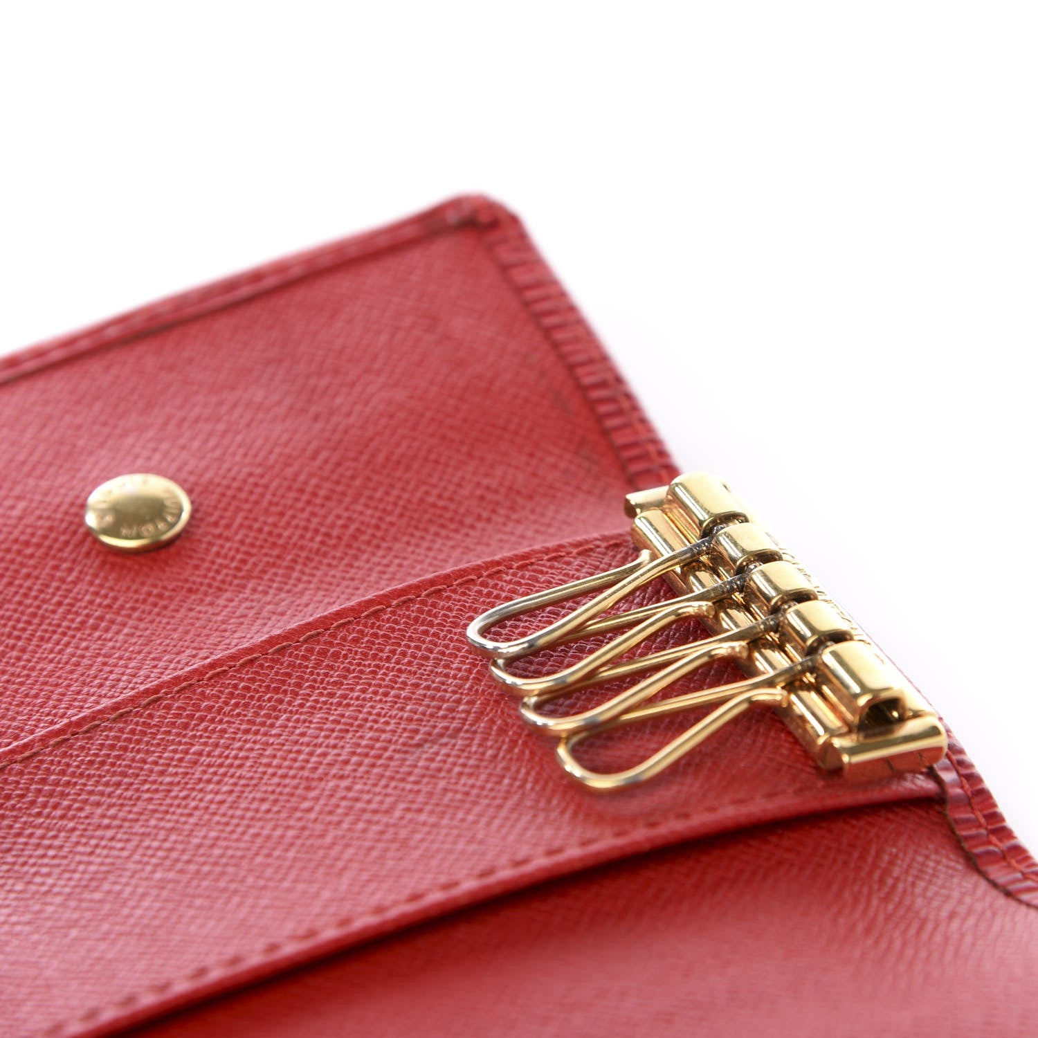 Louis Vuitton Epi Multicles 4 Key Holder Red 8 of 9