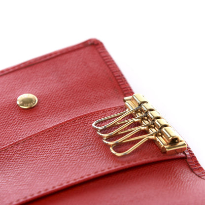 Louis Vuitton Epi Multicles 4 Key Holder Red 8 of 9