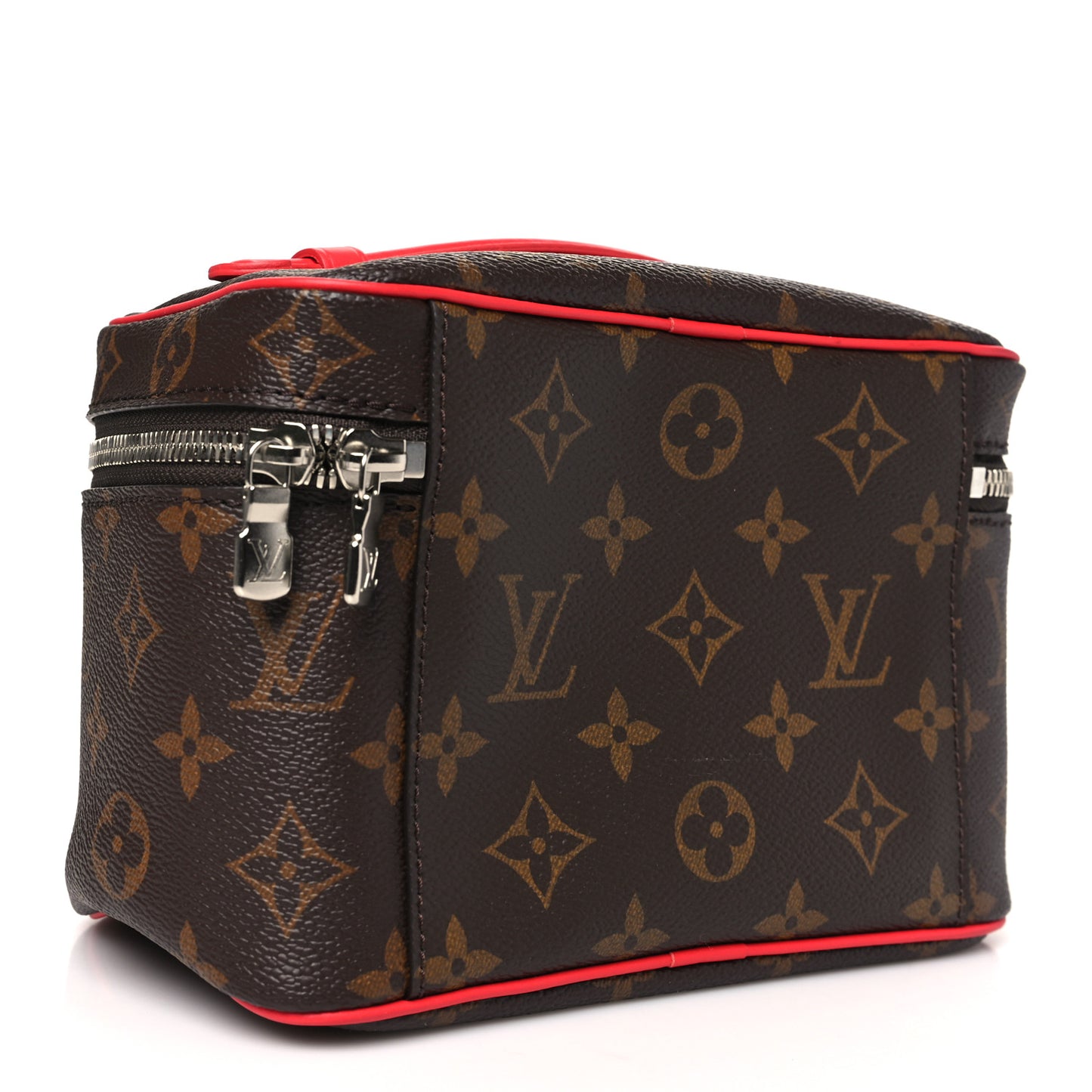 Monogram Macassar Nice Mini Rouge