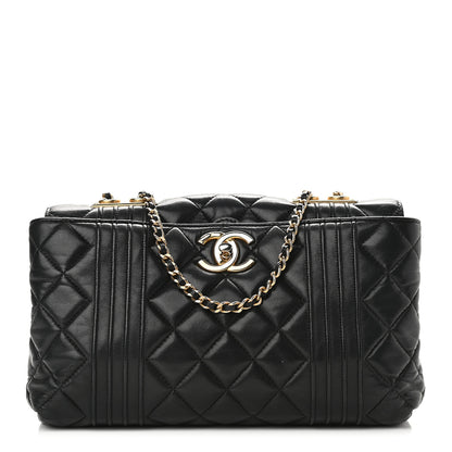 Chanel Lambskin Quilted Camera Case Black 1 of 9